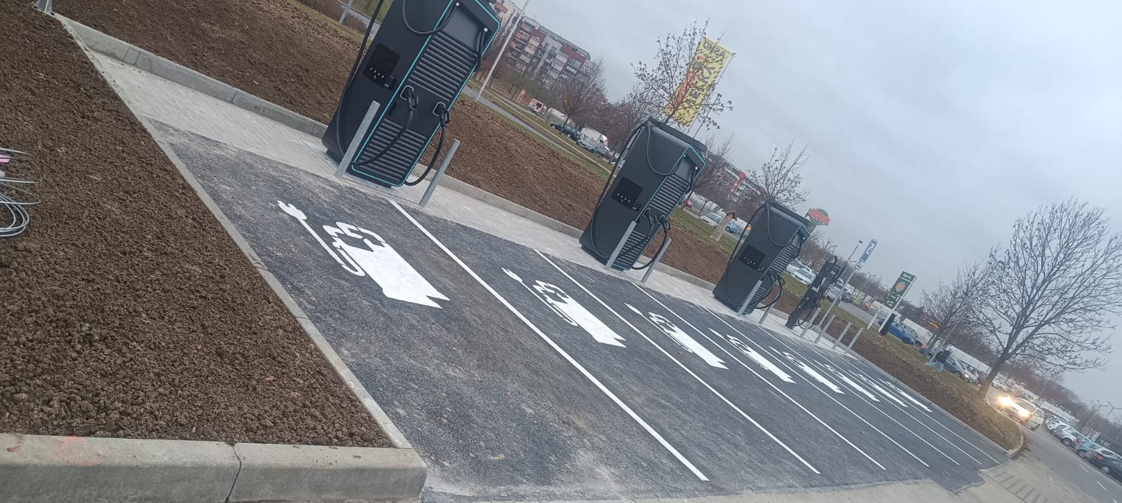 Dobíjecí stanice Olomouc